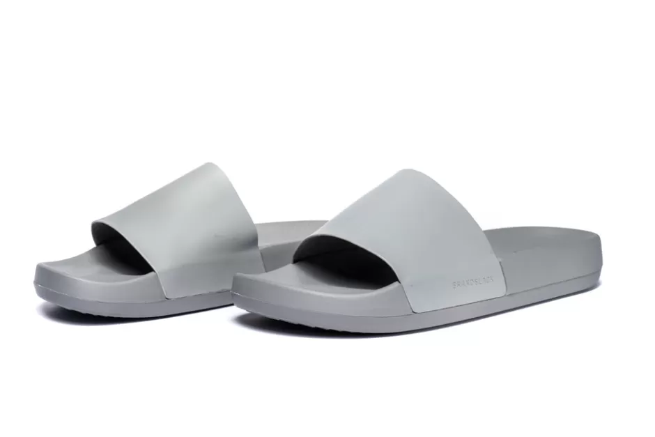 Brandblack Men's Kashiba-Lux Slides Grey Shop