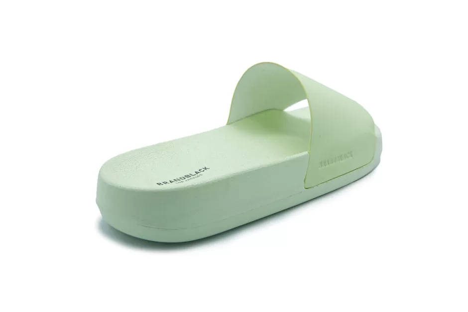 Brandblack Men's Kashiba-Lux Slides Lime Outlet