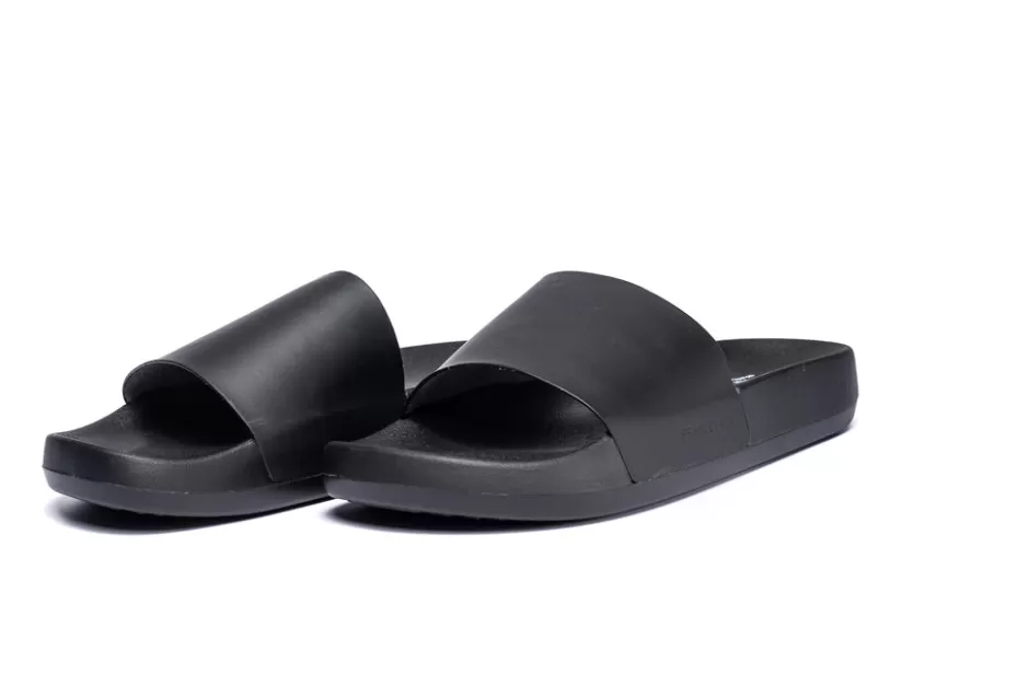 Brandblack Women's Kashiba-Lux Slides Basic Black Store