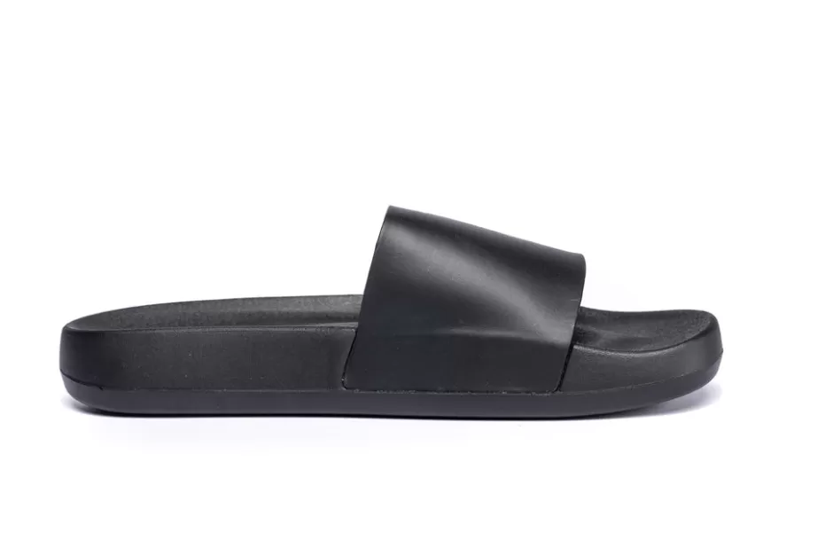 Brandblack Women's Kashiba-Lux Slides Basic Black Store